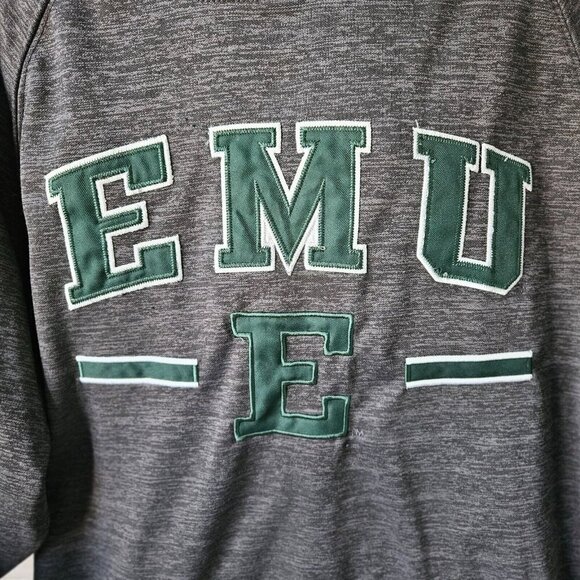 Colosseum Hoodie Mens M Eastern Michigan University EMU Long Sleeve Sweatshirt - Picture 3 of 12